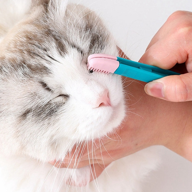 Cat Eye Brush Pet Eye Cleaner Cat Hair Knot Brush