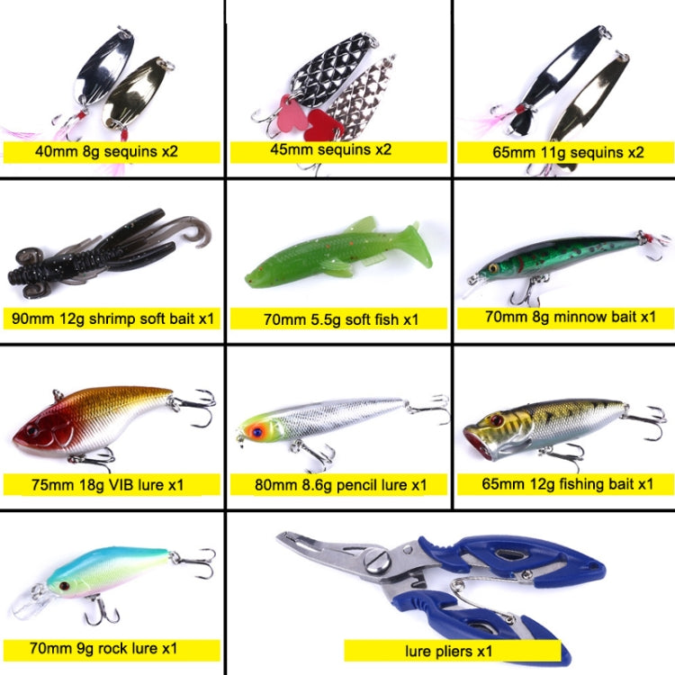 HENGJIA Sea Bass Fake Soft Bait Fishing Gear Accessories Freshwater Bait