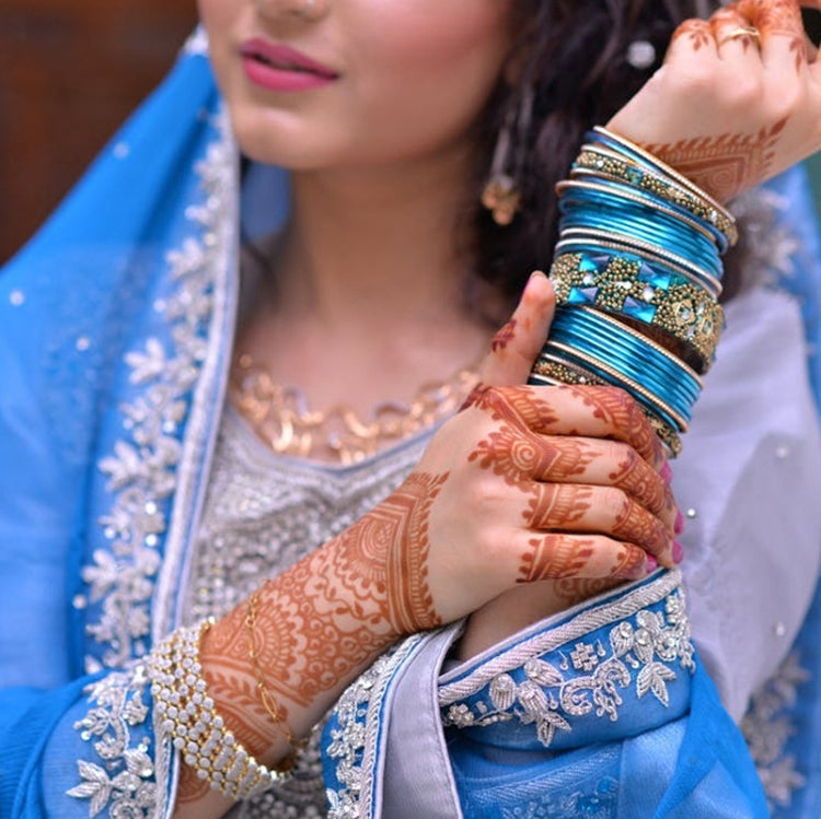 5 PCS Semi Permanent Brown Red Waterproof Lace Tattoo Sticker