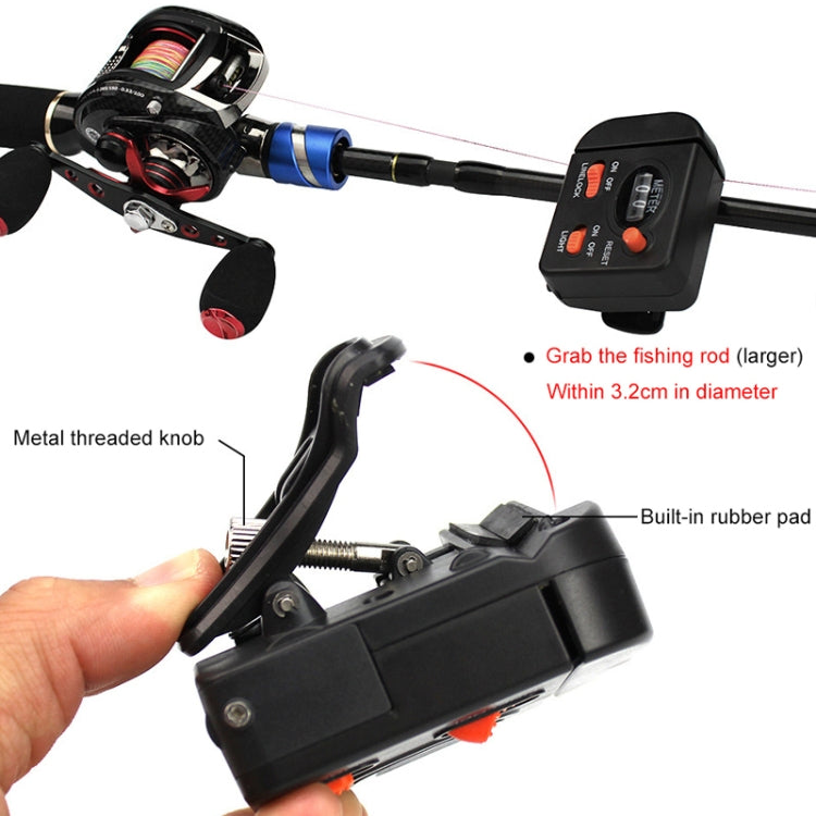 Machinery Manual Fish Line Length Counter