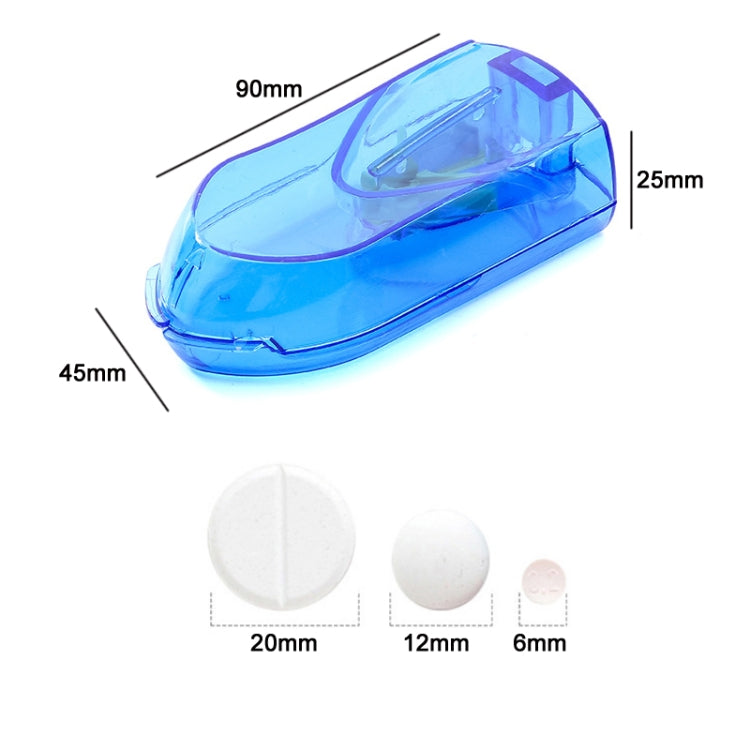 10 PCS Pills Divider Multifunctional Portable Pill Box