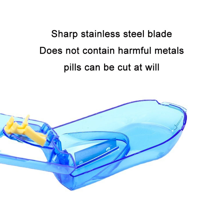 10 PCS Pills Divider Multifunctional Portable Pill Box