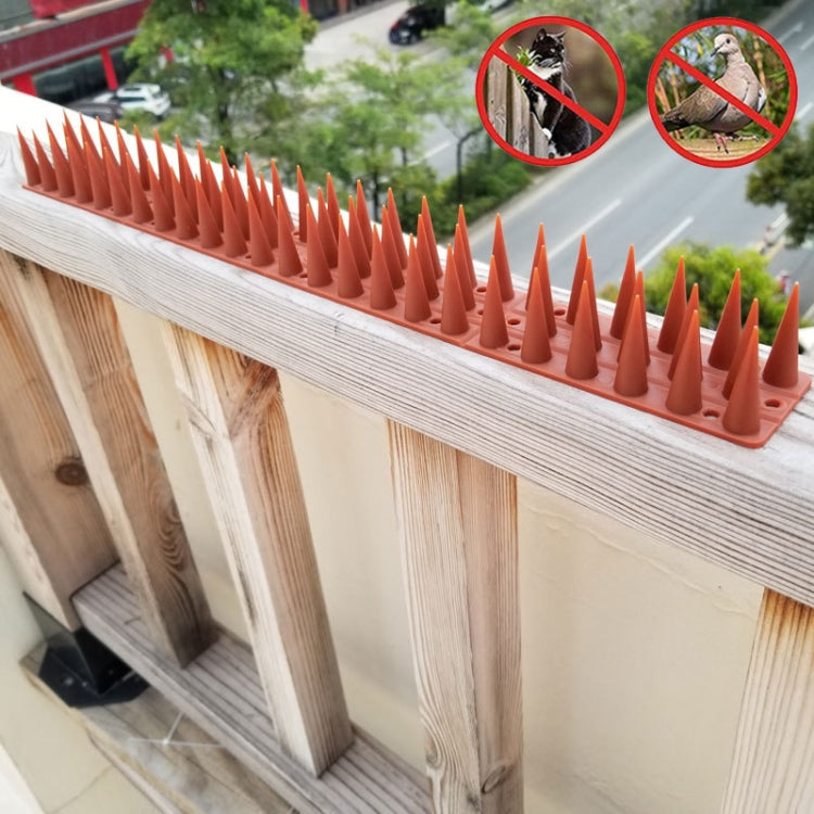 Plastic Bird Repellent Thorns Fence Anti-climb Nails