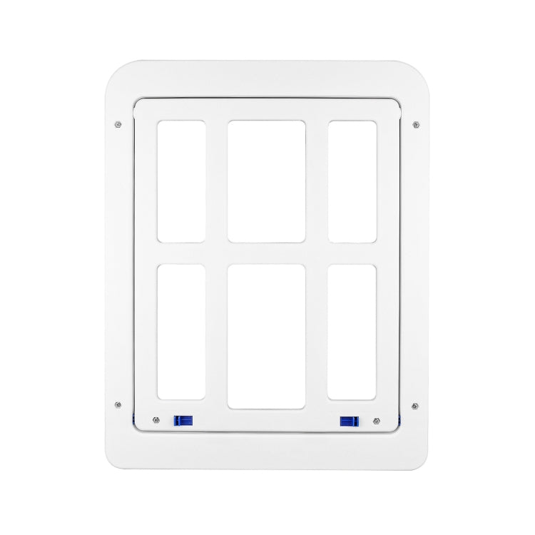 Pet Plaid Door For Screen Window Door Hole With Automatic Closure Lockable