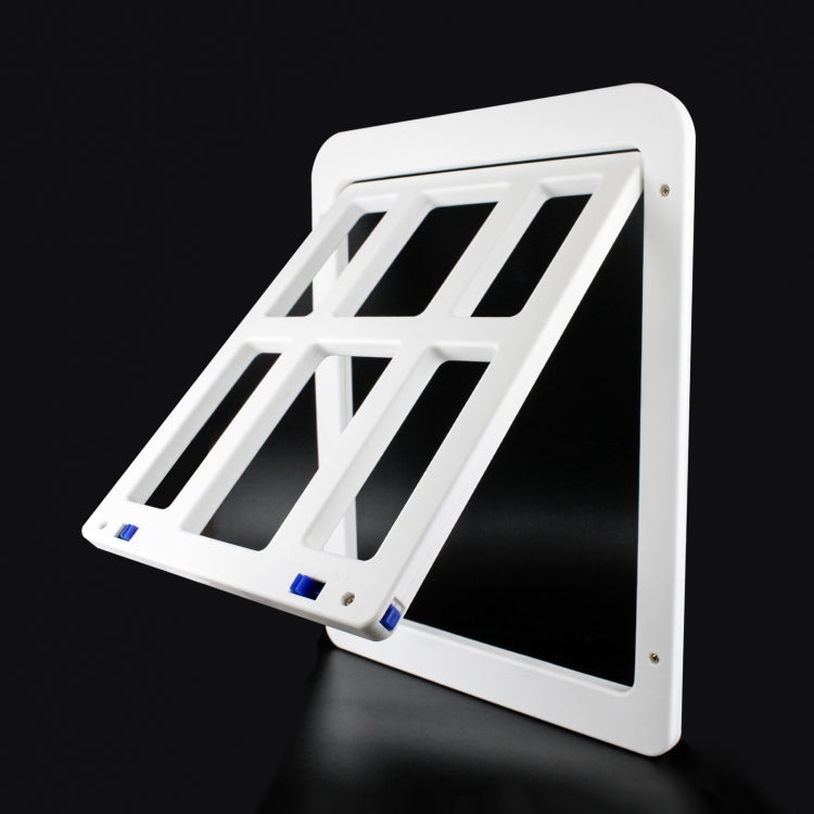 Pet Plaid Door For Screen Window Door Hole With Automatic Closure Lockable