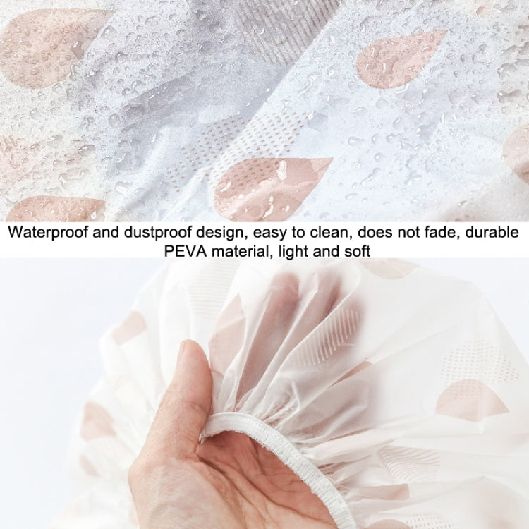 Waterproof Shower Hat Adult Women Bathing Hair Cover Anti-fume Hair Cover