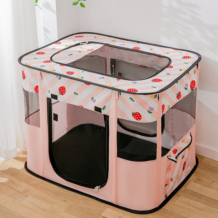 Rectangular Foldable Pet Fence Dog and Cat Litter Pet Delivery Room