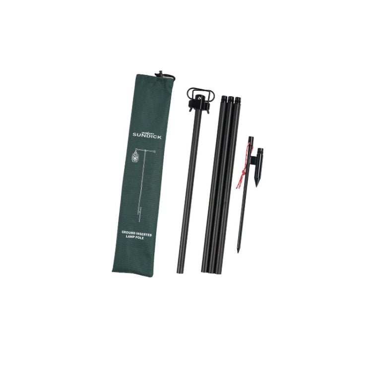 Outdoor Camping Telescopic Double Hook Folding Light Stand