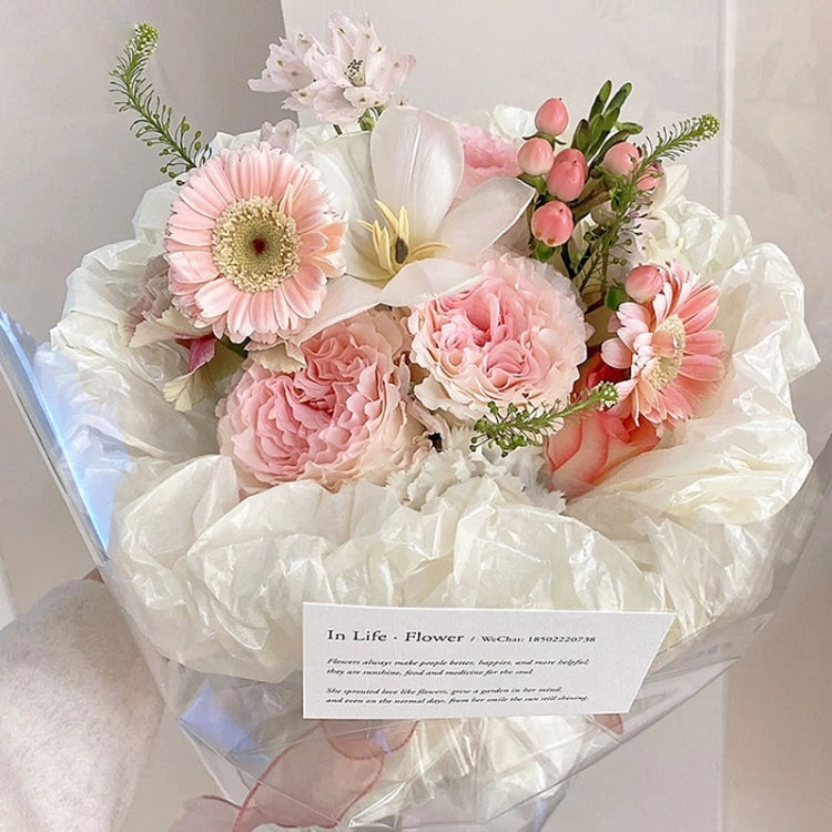 Waterproof Flower Packaging Crinkle Liner