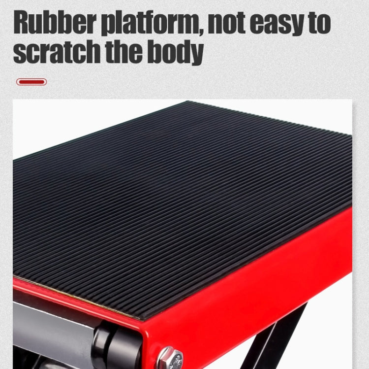 500KG 1100LBS Center Scissor Lift Suitable For Motor Bicycle ATV Work Stand