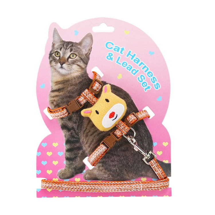 Comfortable Adjustable Anti-Escape Cat Leash