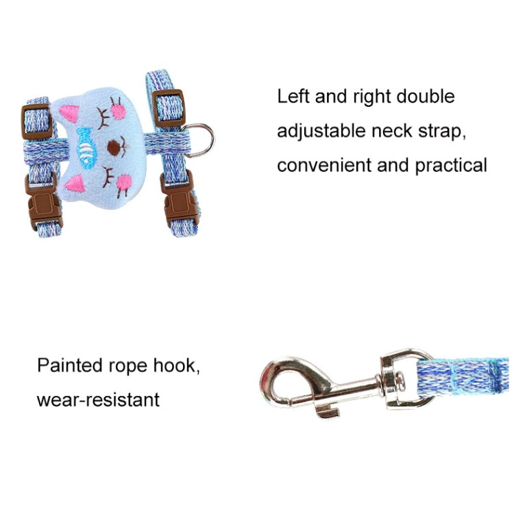 Comfortable Adjustable Anti-Escape Cat Leash