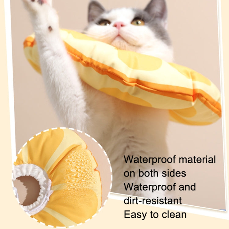 Cat Elizabeth Collar Kitten Anti-licking Collar Head Cover, Size: