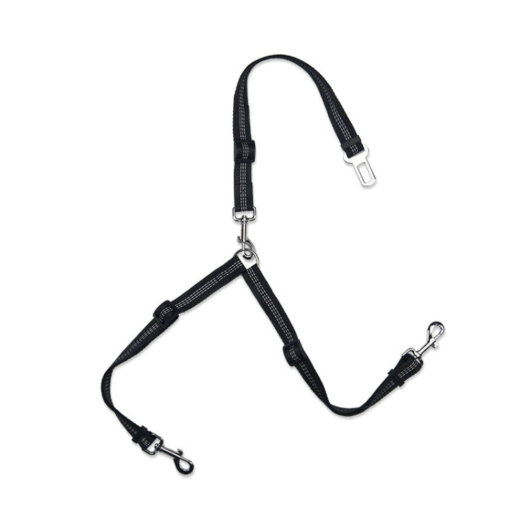 Pet Dual-purpose Car Reflective Seat Belt Dog Leash