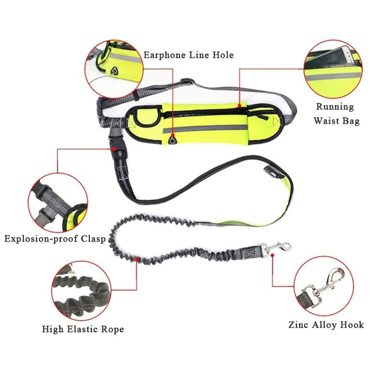 Pet Run Traction Rope Portable Waist Bag