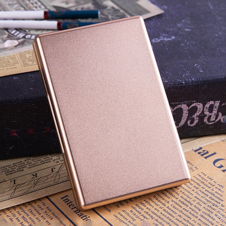 Y-13 Extended Aluminum Alloy Automatic Cover Cigarette Box