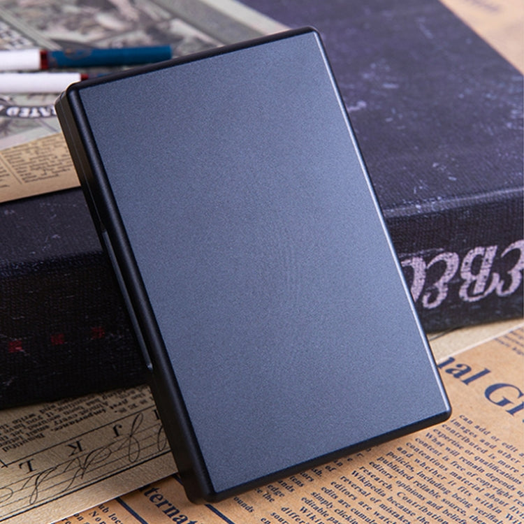 Y-13 Extended Aluminum Alloy Automatic Cover Cigarette Box