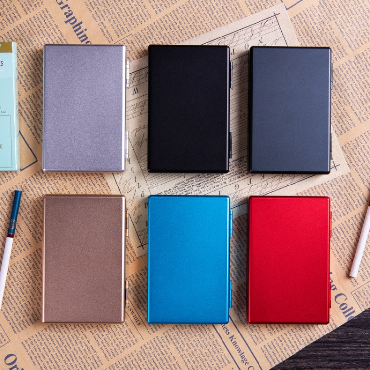 Y-13 Extended Aluminum Alloy Automatic Cover Cigarette Box