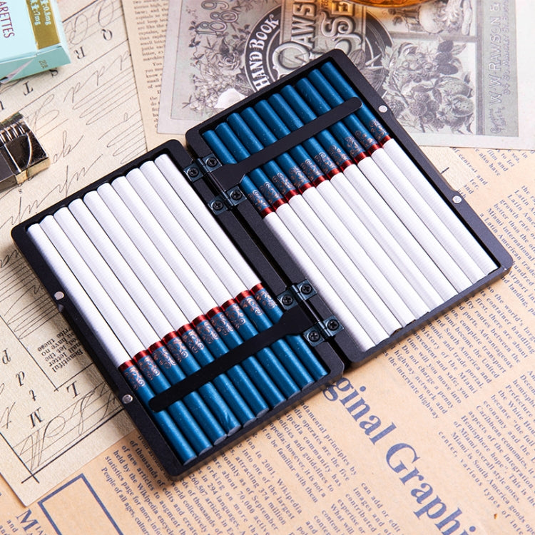 Y-13 Extended Aluminum Alloy Automatic Cover Cigarette Box