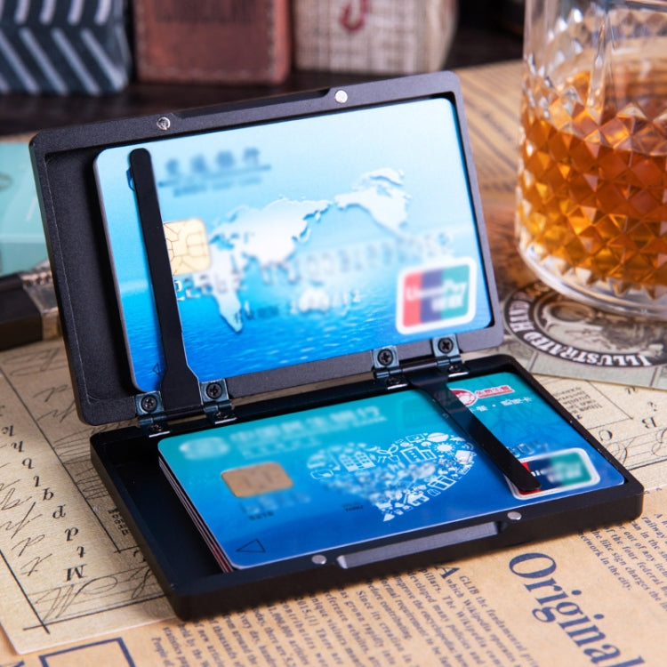 Y-13 Extended Aluminum Alloy Automatic Cover Cigarette Box