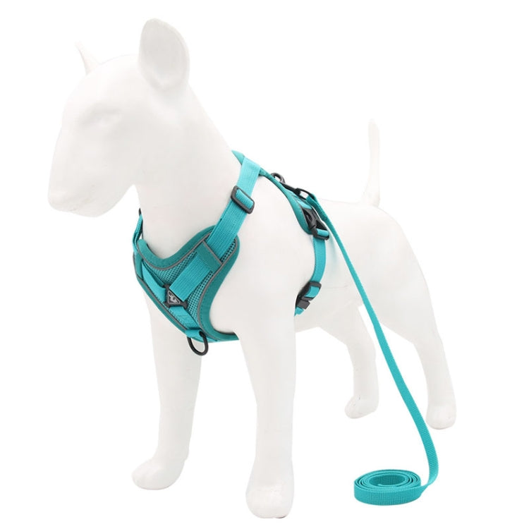 HT-864 Pet Traction Rope Reflective Breathable Dog Chest Strap Vest, Size: