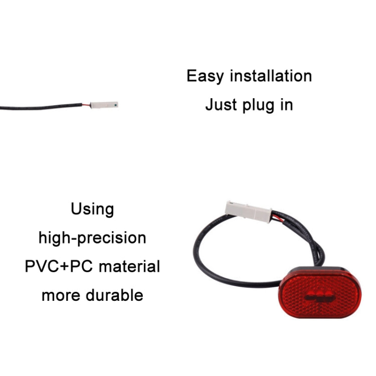 Electric Scooter Fender/Tail Light For Xiaomi Mijia Pro2