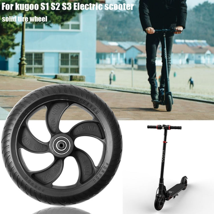 8 inch Scooter Plastic Front Wheel Accessories For KUGOO S1/S2/S3