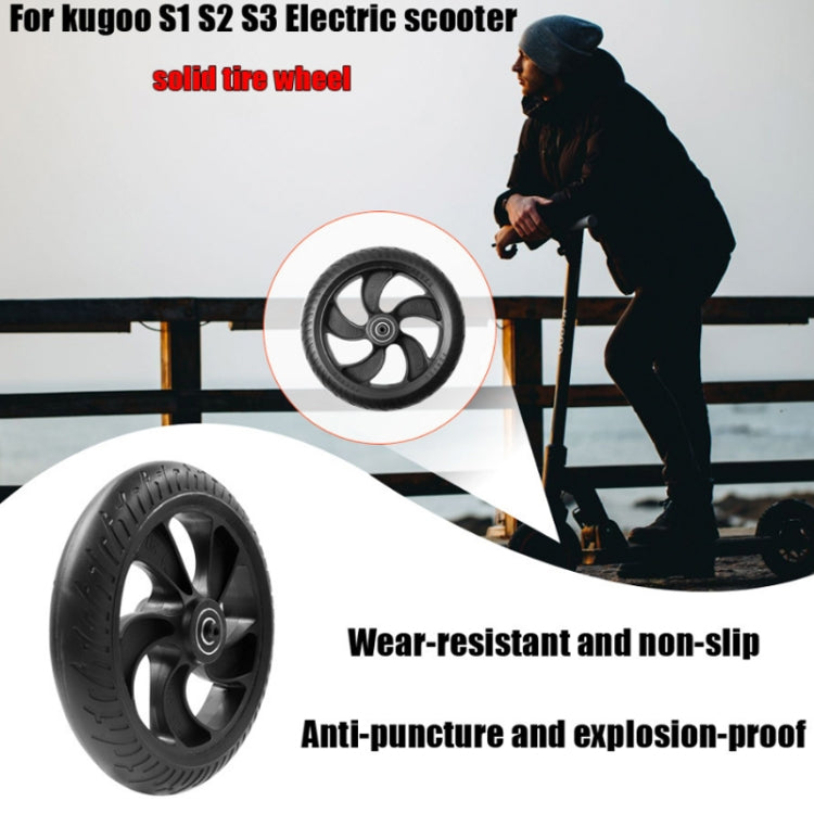 8 inch Scooter Plastic Front Wheel Accessories For KUGOO S1/S2/S3