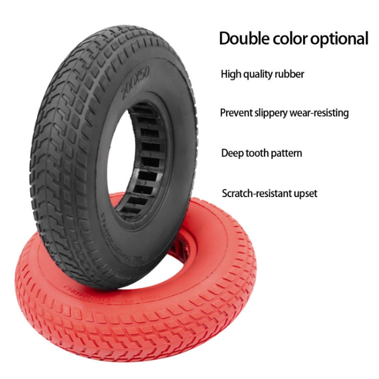 8 inch Hollow Solid Rubber Tire For Xiaomi Scooter