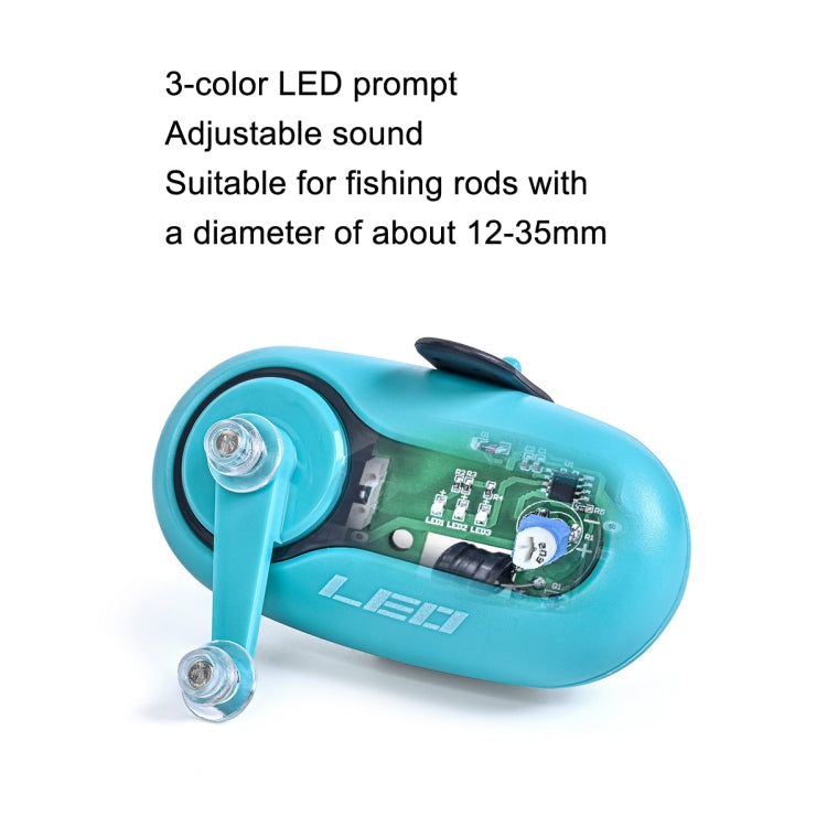 LEO 28152 Sea Rod Sound and Light Alarm Fishing Rod Prompt Alarm, Style: