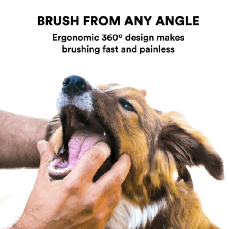 Pet Silicone Teeth Scaffolding Oral Cleaning Toothbrush