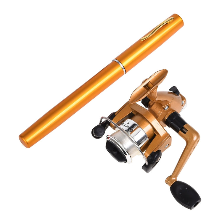 LEO Pen Type Fishing Rod & Spinning Wheel Fishing Reel Portable Pocket Fishing Gear