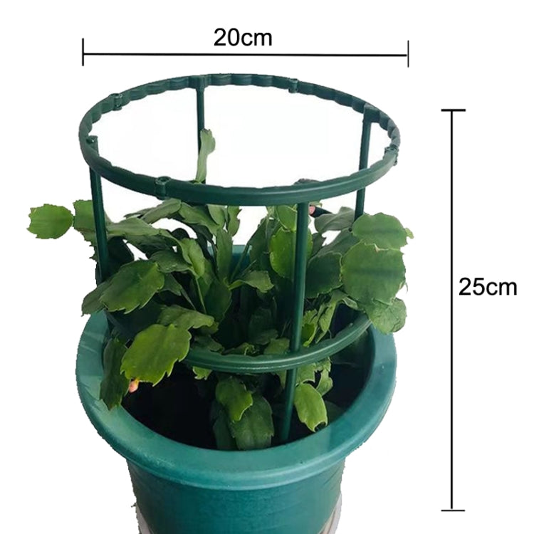 Garden Flower Stand Plant Plastic Support Ring, Style: