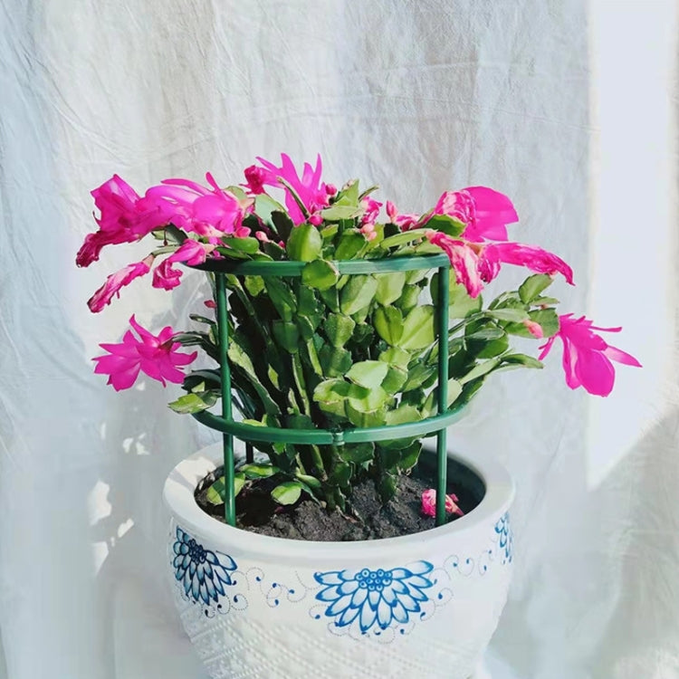 Garden Flower Stand Plant Plastic Support Ring, Style: