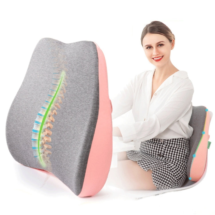 Memory Foam Lumbar Pillow Office Seat Lumbar Cushion