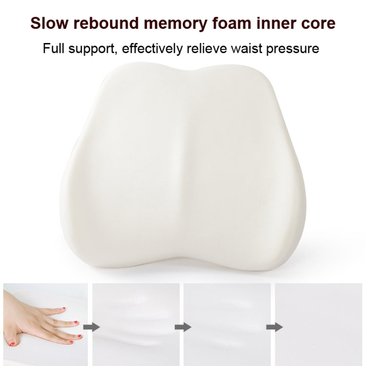 Memory Foam Lumbar Pillow Office Seat Lumbar Cushion