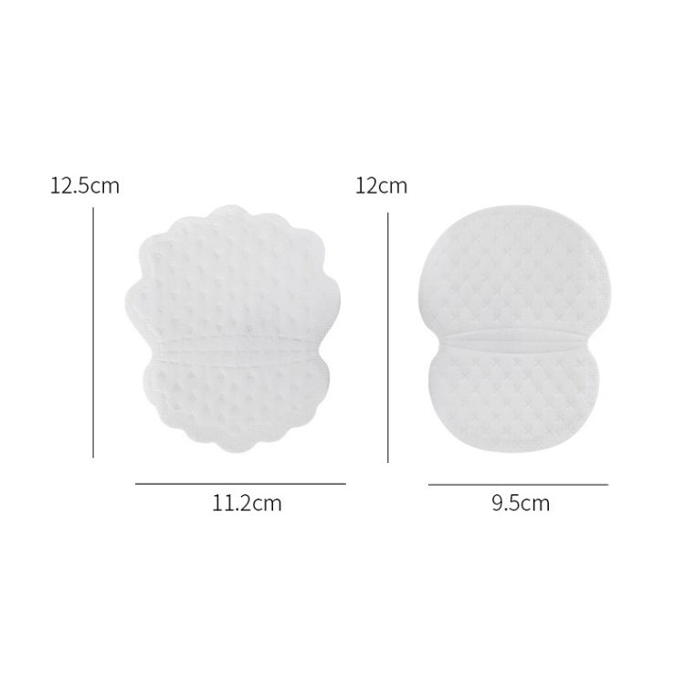 50 PCS Summer Breathable Underarm Invisible Sweat-absorbing Stickers