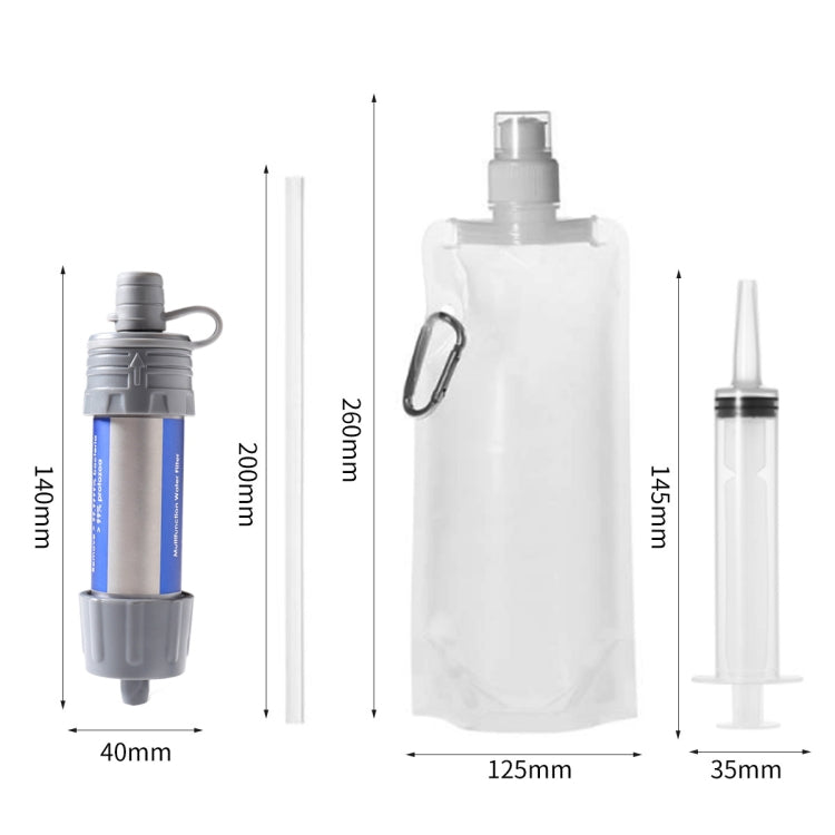 1282 Outdoor Camping Sewage Filter Purifier