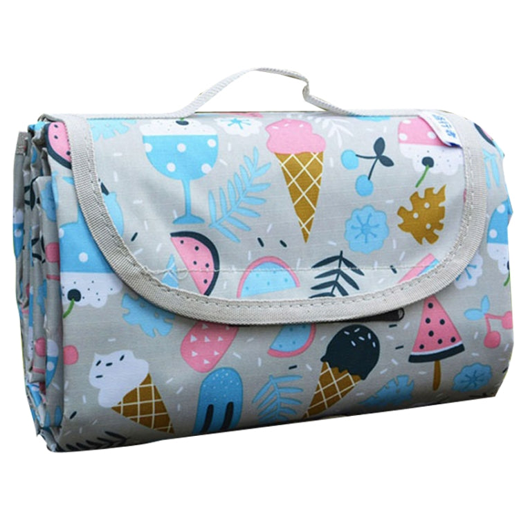 Spring Outing Portable Moisture-proof Picnic Mat Outdoor Tent Campground Mat, Size: