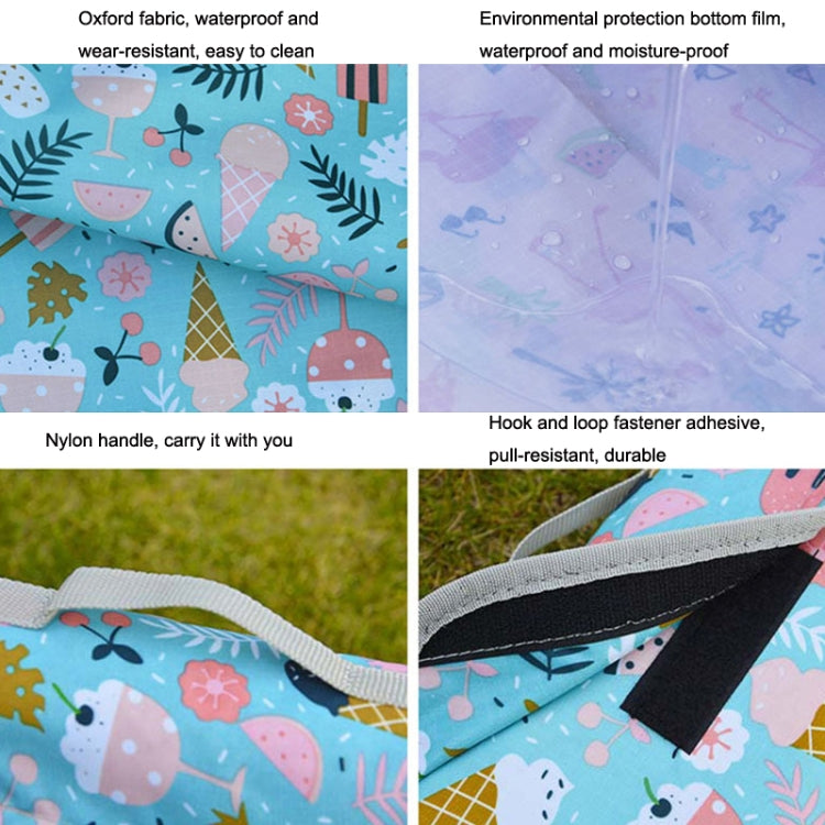 Spring Outing Portable Moisture-proof Picnic Mat Outdoor Tent Campground Mat, Size: