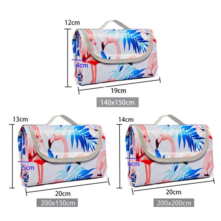 Spring Outing Portable Moisture-proof Picnic Mat Outdoor Tent Campground Mat, Size: