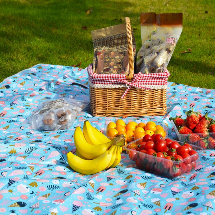 Spring Outing Portable Moisture-proof Picnic Mat Outdoor Tent Campground Mat, Size:
