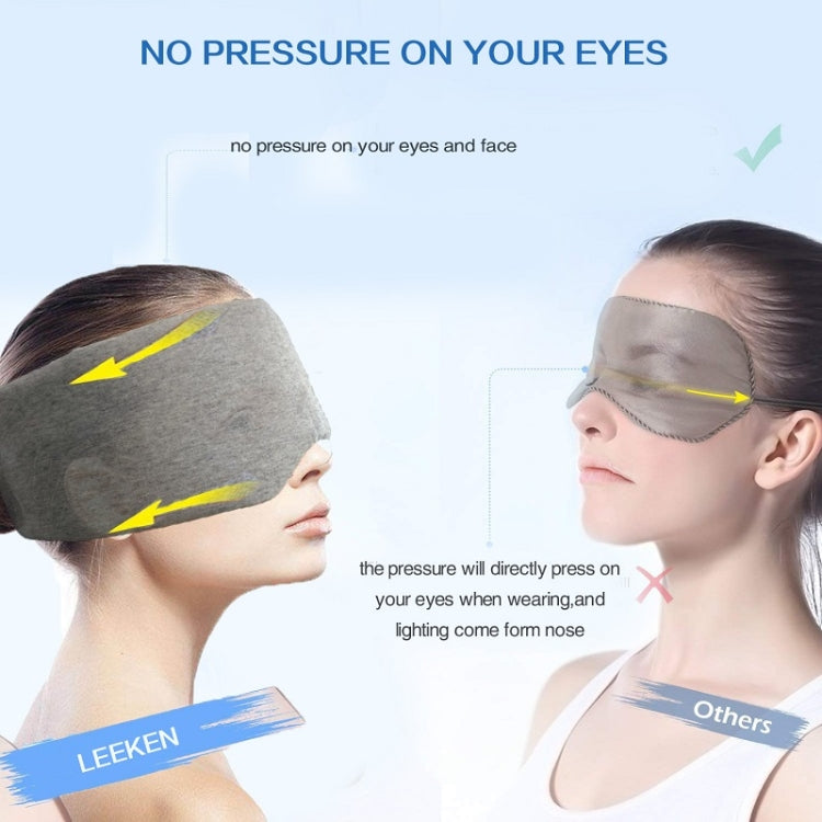 Oversized Cotton Breathable Blackout Sleep Eye Mask