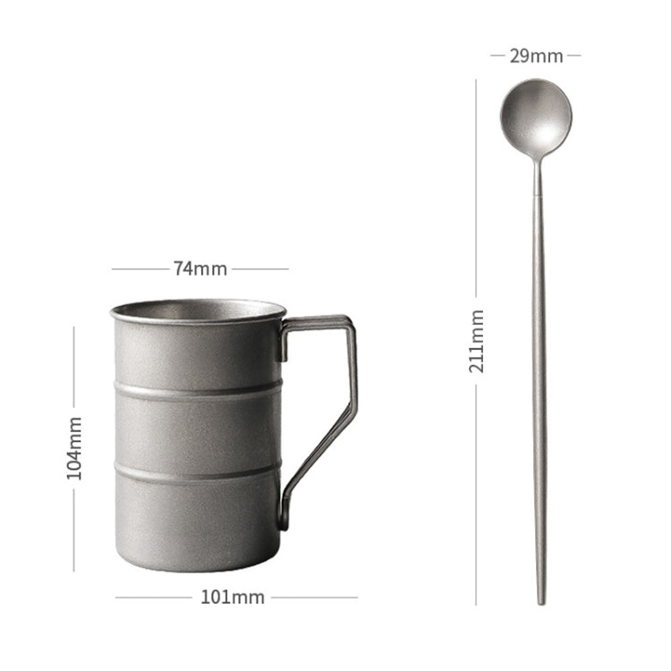 304 Stainless Steel Outdoor Water Cup, Spec: