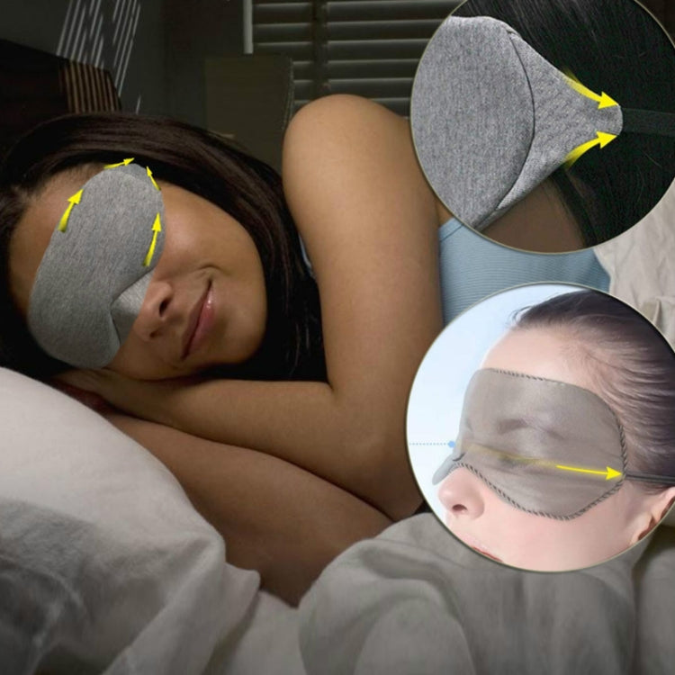 Wire Nose Adjustable Breathable Sleeping Eye Mask