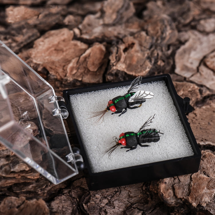 LEO 28134 Bionic Bee Fly Hook Flying Fishing Hook Buoyant Bait Fishing Gear