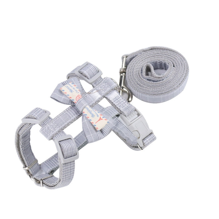 Bow-knot Anti-breakaway Adjustable Cat Leash