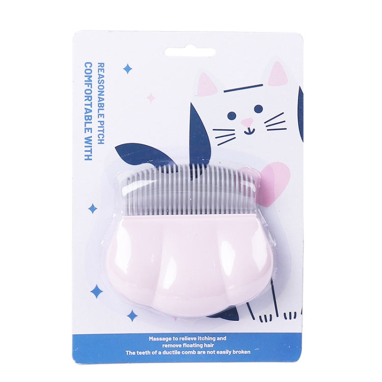 Pet Hair Removal Shell Comb Cat Tickling Massage Comb