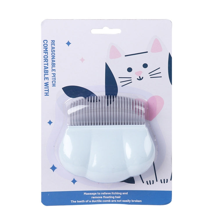 Pet Hair Removal Shell Comb Cat Tickling Massage Comb
