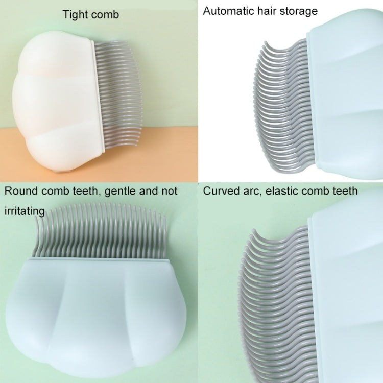 Pet Hair Removal Shell Comb Cat Tickling Massage Comb